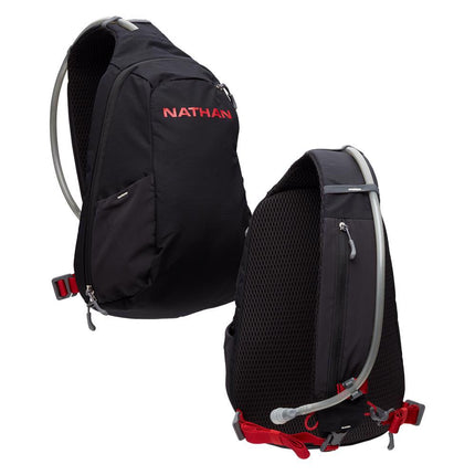 Nathan Run Sling 8L Black/Ribbon Red One size