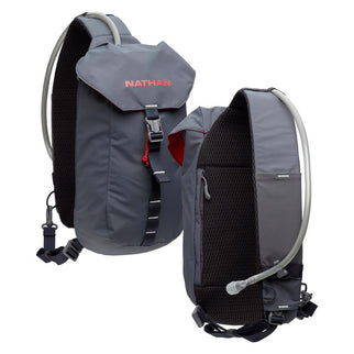 Nathan Run Sling 6L Charcoal/Ribbon Red One size
