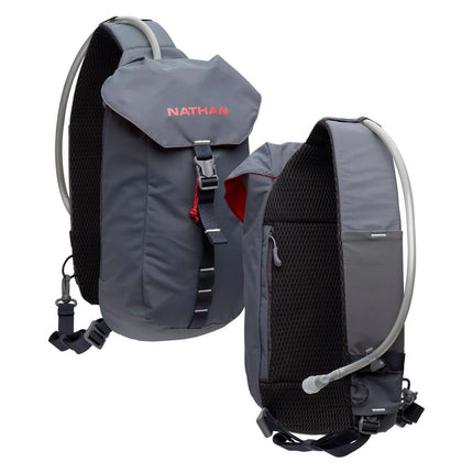 Nathan Run Sling 6L Charcoal/Ribbon Red One size