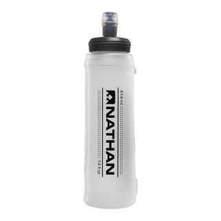Nathan Soft Flask w/Bite Top 14 oz Clear 414ml