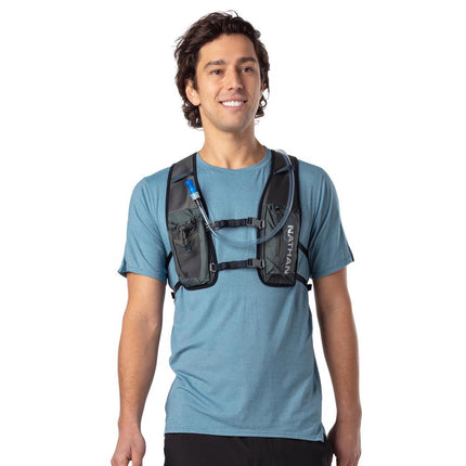 Nathan QuickStart 2.0 6L Charcoal/Reflective Silver OSFM