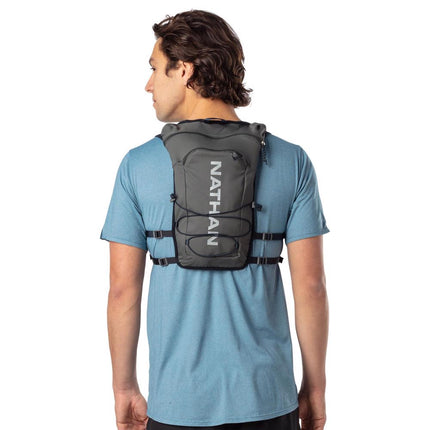 Nathan QuickStart 2.0 6L Charcoal/Reflective Silver OSFM
