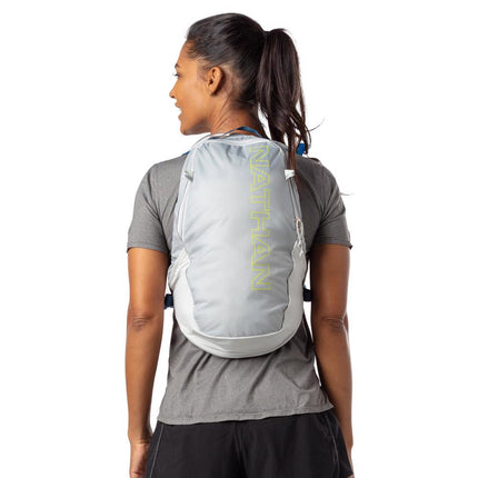 Nathan Crossover Pack 5L Vapor Grey/Finish Lime OSFM