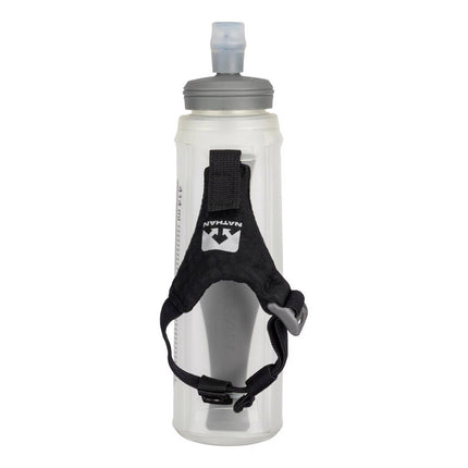 Nathan Pinnacle Lite 14oz Black / Reflective Silver - 420ml