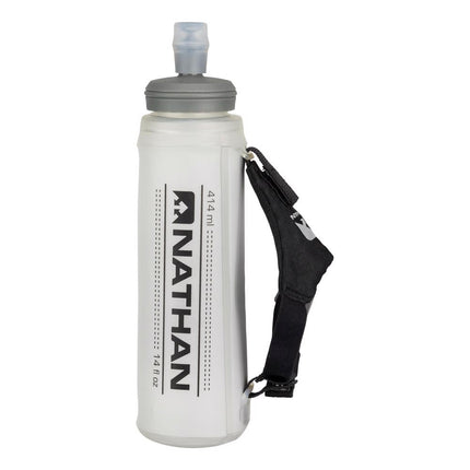 Nathan Pinnacle Lite 14oz Black / Reflective Silver - 420ml