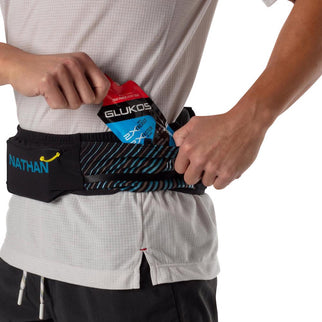 Nathan Pinnacle Belt Black / Blue Me Away S/M