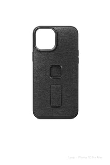 Peak Design - Mobile Everyday Loop Case iPhone 12 Pro Max - Charcoal