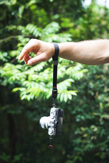 Peak Design - Cuff® - Black Quick-connecting camera wrist strap.