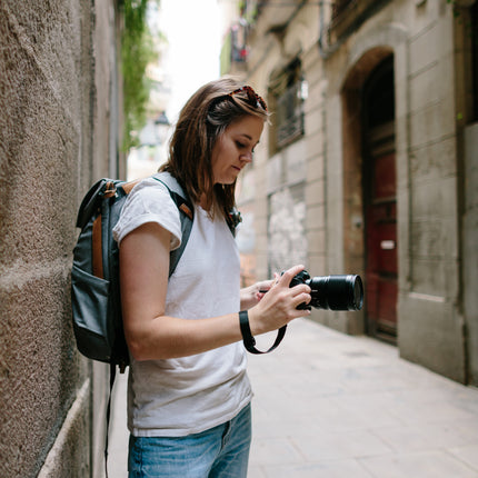 Peak Design - Cuff® - Black Quick-connecting camera wrist strap.