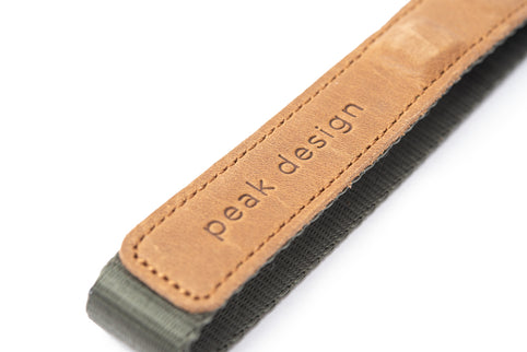 Peak Design - Cuff®- Sage Quick-connecting camera wrist strap.