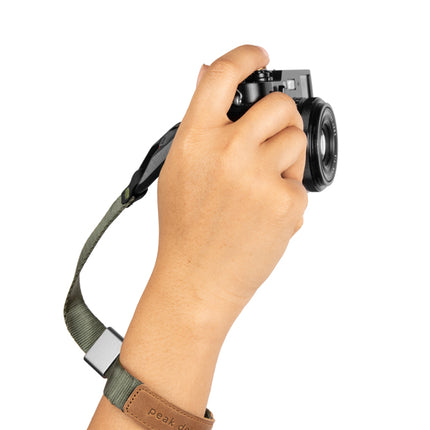 Peak Design - Cuff®- Sage Quick-connecting camera wrist strap.
