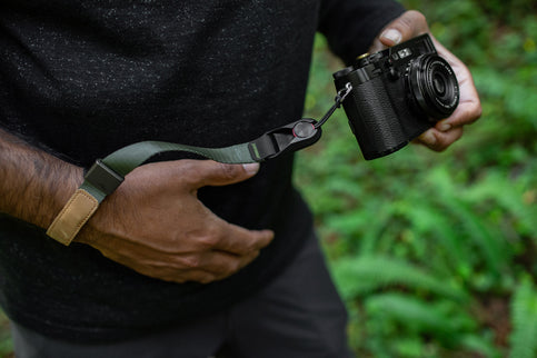 Peak Design - Cuff®- Sage Quick-connecting camera wrist strap.