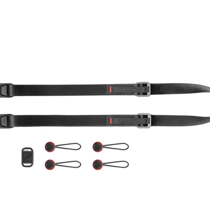 Peak Design - Leash® - Black Quick-connecting versatile camera strap.