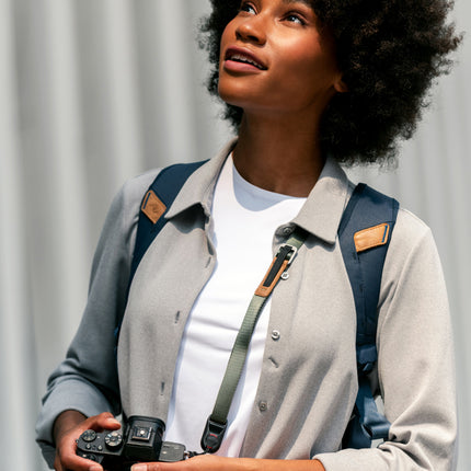 Peak Design - Leash® - Sage Quick-connecting versatile camera strap.