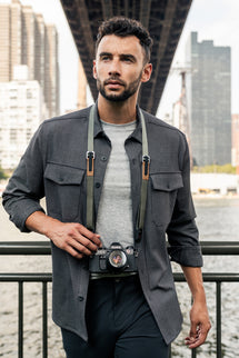 Peak Design - Leash® - Sage Quick-connecting versatile camera strap.