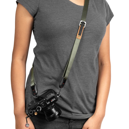 Peak Design - Leash® - Sage Quick-connecting versatile camera strap.