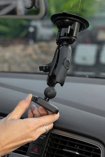 Peak Design -  Mobile Car Mount 1" Ball Adapter: Charging v2 Black