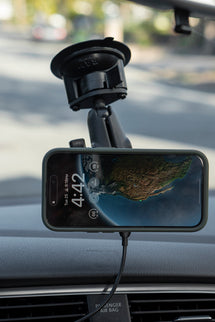 Peak Design -  Mobile Car Mount 20mm Ball Adapter: Charging v2 Black