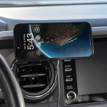 Peak Design -  Mobile Car Mount 20mm Ball Adapter: Charging v2 - Black