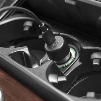 Peak Design -  Mobile Car Mount 20mm Ball Adapter: Charging v2 - Black