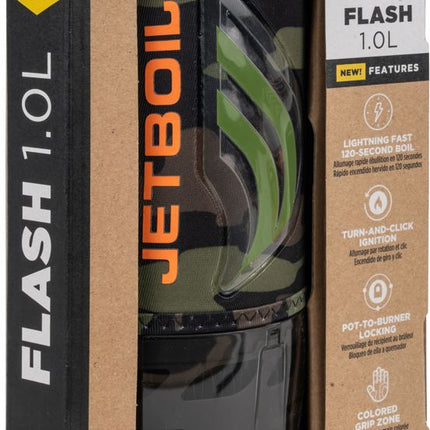 Jetboil Flash 1.0L Dark Camo - Kooksysteem
