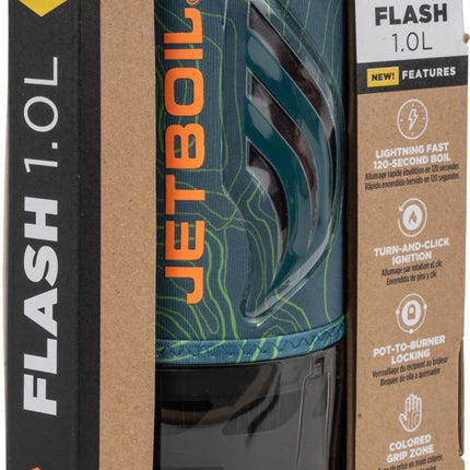 Jetboil Flash 1.0L Ocean Topo - Kooksysteem