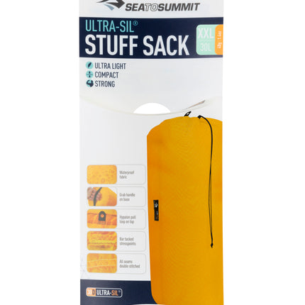 Sea to Summit Ultra-Sil Stuff Sack Opbergzak - 30L - Geel - 40g