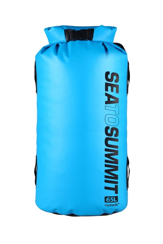 Sea to Summit Hydraulic Dry Bag with Harness Drybags 65L Blauw