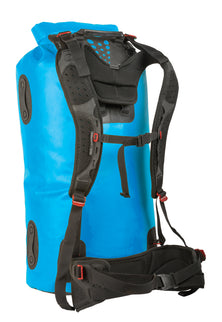 Sea to Summit Hydraulic Dry Bag with Harness Drybags - 90L - Blauw - Waterdichte rugzak