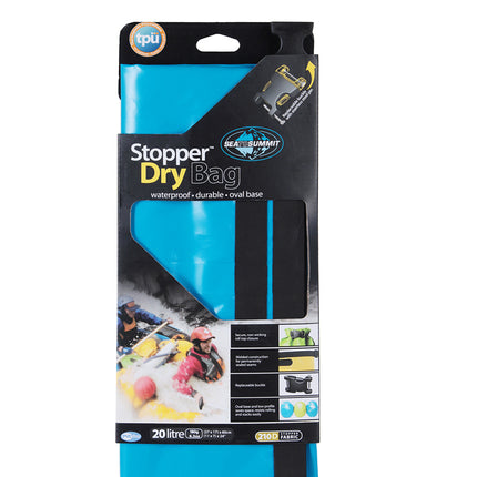 Sea to Summit Stopper Dry Bag Drybags - 20L - Blauw - Waterdichte zak