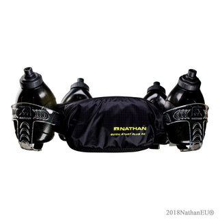 Nathan QuickStart Plus 40 4x300ml Black - Drinkgordel