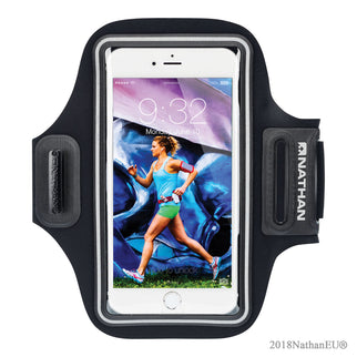 Nathan StrideSport Black - Hardlooparmband