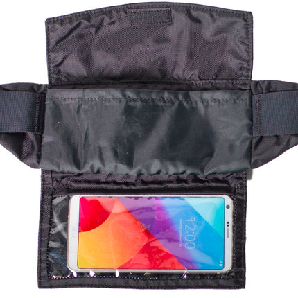 Nathan Ripcord Personal Safety Alarm Waistpak - Black OSFM