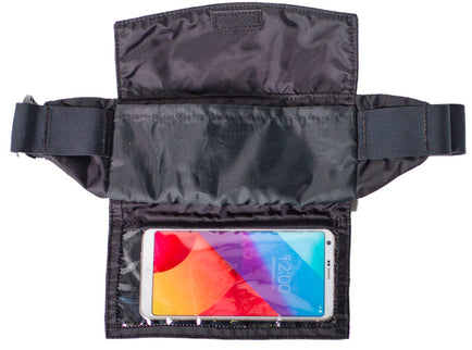 Nathan Ripcord Personal Safety Alarm Waistpak - Black OSFM