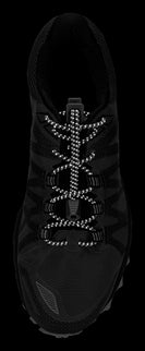 Nathan Run Laces Reflective Black - Veters