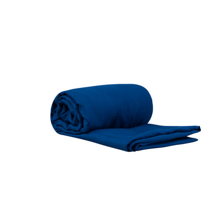 Sea to Summit Silk Stretch Liner Traveller Lakenzak - Zijde-lycra - Blauw - Recht met kussenhoes
