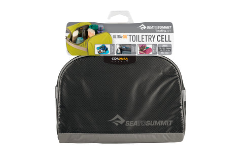 Sea to Summit Toiletry Cell - Toilettas - L - Zwart/Grijs - 7L