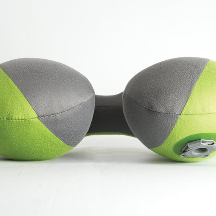 Sea to Summit Aeros Pillow Premium Traveller Kampeerkussen - Opblaasbaar Nekkussen - Groen