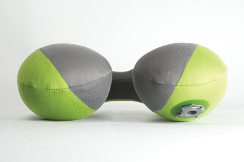 Sea to Summit Aeros Pillow Premium Traveller Kampeerkussen - Opblaasbaar Nekkussen - Groen