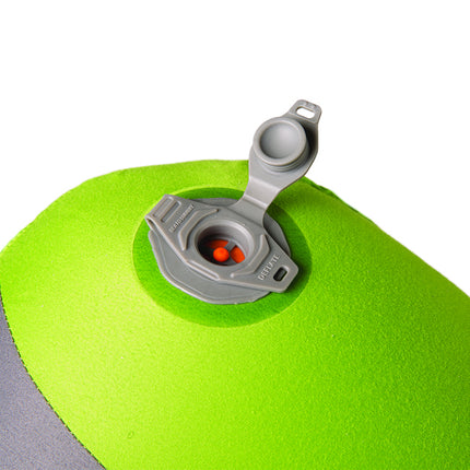 Sea to Summit Aeros Pillow Premium Traveller Kampeerkussen - Opblaasbaar Nekkussen - Groen