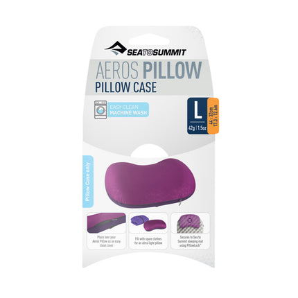 Sea to Summit Aeros Pillow Case Hoofdkussen hoes - Large - Blauw - 41g