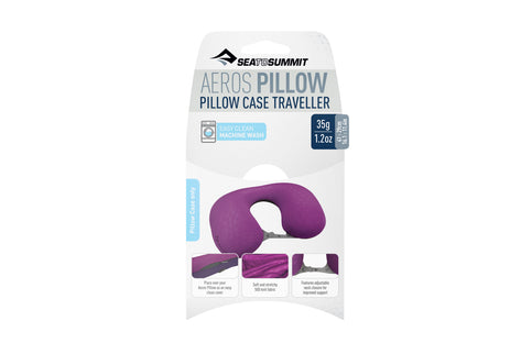 Sea to Summit Aeros Pillow Case Hoofdkussen hoes - Traveller - Blauw - 39g