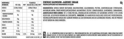 Clif® Blok Energy Chew Strawberry (per 18 in doos) - Energiegums
