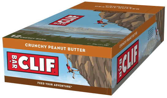 Clif® Bar Crunchy Peanut Butter (per 12 in doos) - Energiereep