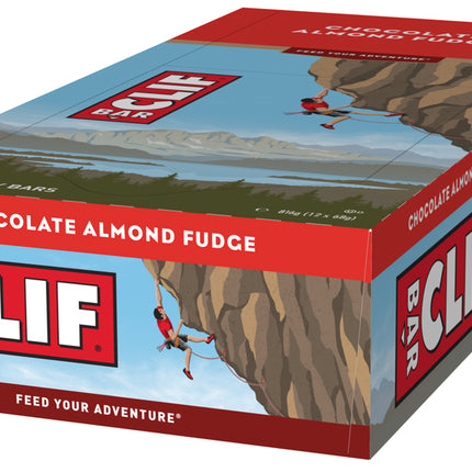 Clif® Bar Chocolate Almond Fudge (per 12 in doos) - Energiereep