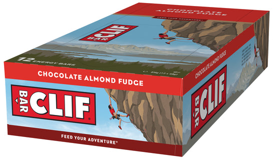 Clif® Bar Chocolate Almond Fudge (per 12 in doos) - Energiereep