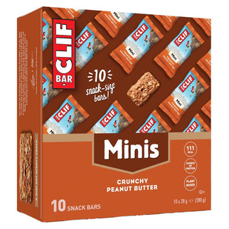 Clif Bar Mini Crunchy Peanut Butter (per 10 in doos) - Energiereep