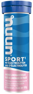 NUUN Sport - Strawberry Lemonade (8 buisjes x 10 tabletten) - Sportdrank tablet