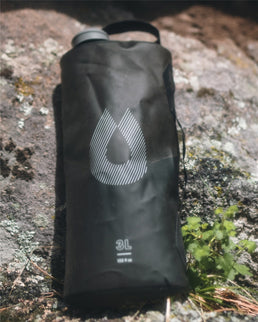 HydraPak Seeker 4L opvouwbaar waterreservoir Mammoth Grey