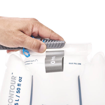 Hydrapak Contour 1.5 L Lumbar drinkwaterzak Clear